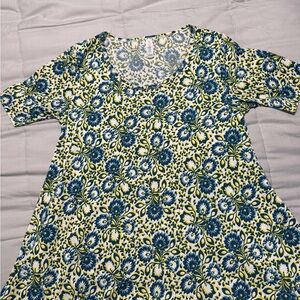 Lularoe Perfect T Floral Patterned